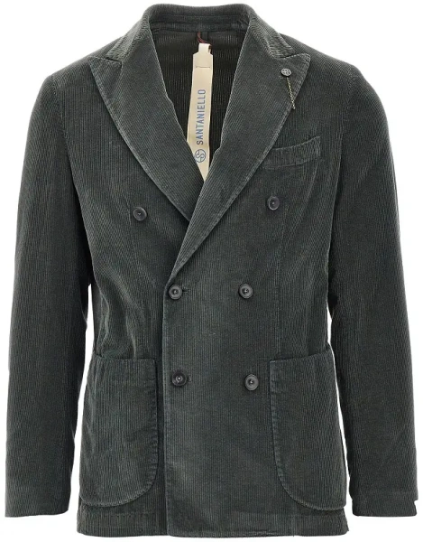 Jacheta Corduroy double-breasted jacket