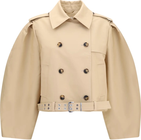 Jacheta Double-breasted belted Jacket