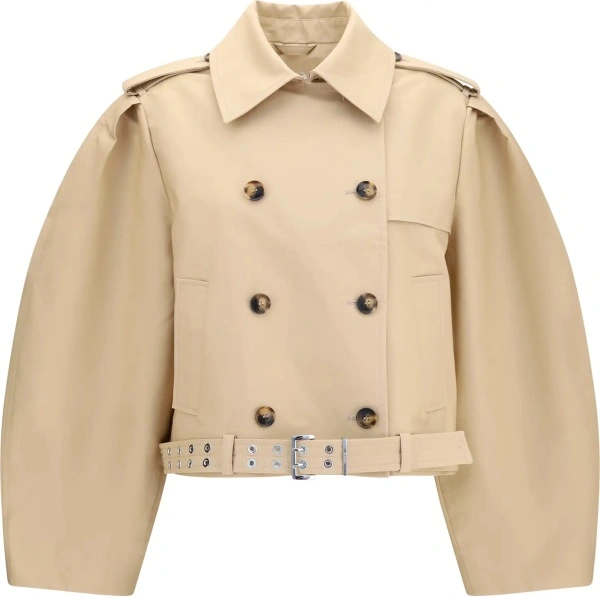 Jacheta Double-breasted belted Jacket