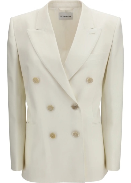 Jacheta Double-breasted wool and mohair Jacket