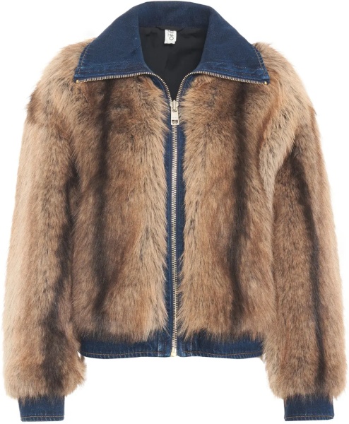 Jacheta Faux fur casual jacket