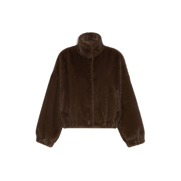 Jacheta Max Mara Weekend Danemone Faux Fur Jacket