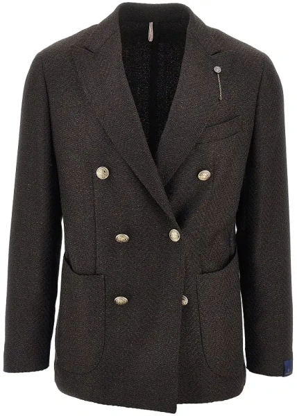 Jacheta Mélange tweed tailored jacket