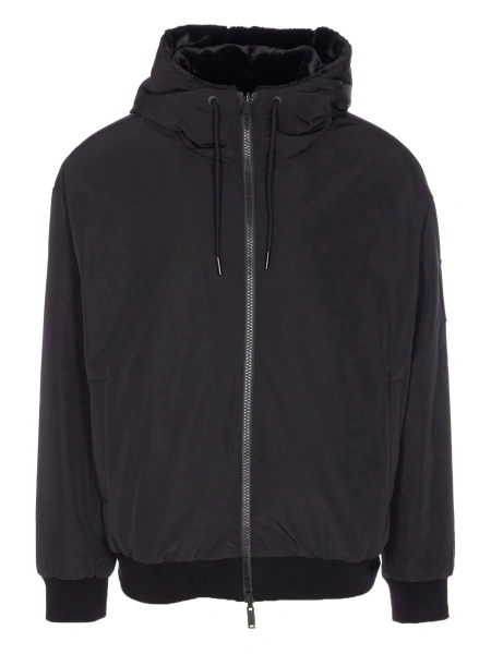 Jacheta Moose Knuckles neagra din polyester