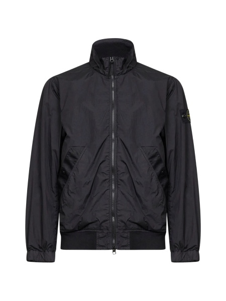 Jacheta Stone Island neagra din poliamida