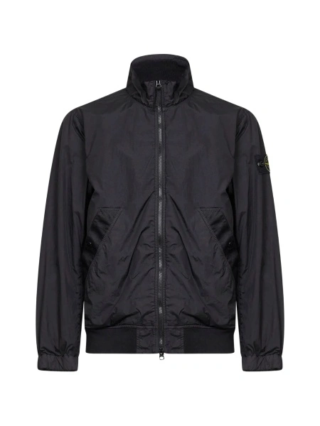 Jacheta Stone Island neagra din poliamida