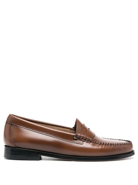 Mocasini G.H. BASS maro din piele