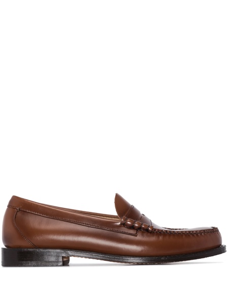 Mocasini G.H. BASS maro din piele