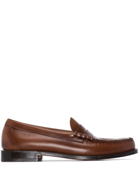 Mocasini G.H. BASS maro din piele