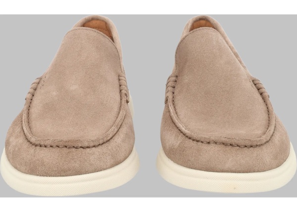 Mocasini Mocassino In Pelle Scamosciata Con Logo