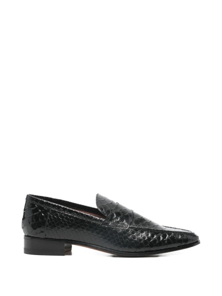 Mocasini Paris Texas negri din piele