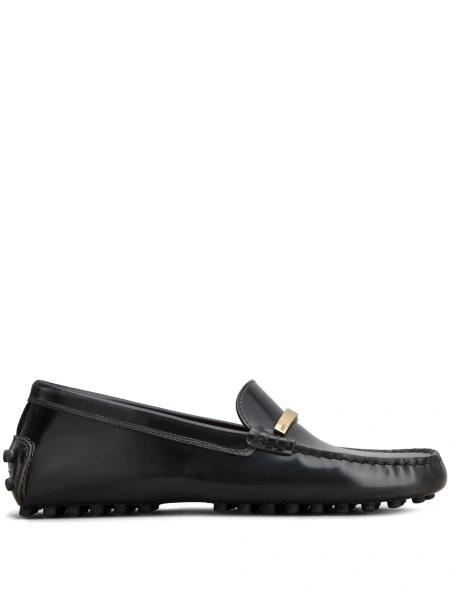 Mocasini TOD'S negri din piele