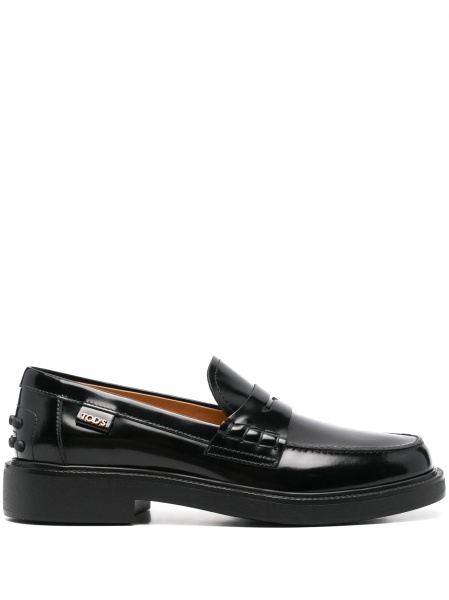 Mocasini TOD'S negri din piele