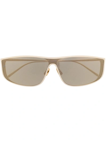 Ochelari de soare Saint Laurent aurii