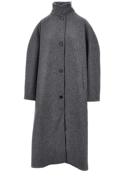 Paltoane Double wool oversized coat