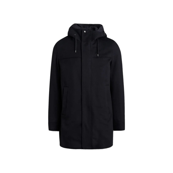 Paltoane HERNO Wool Cashmere Hooded Coat