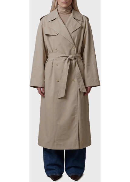 Paltoane Riva Cotton Trench Coat
