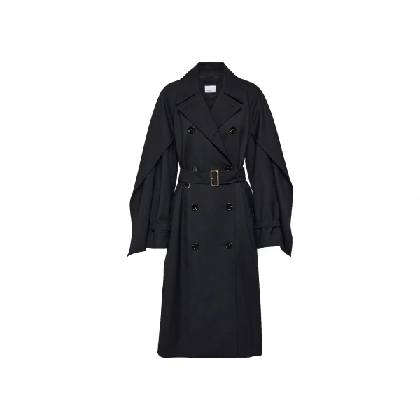 Palton Burberry Blend Wool Trench Coat