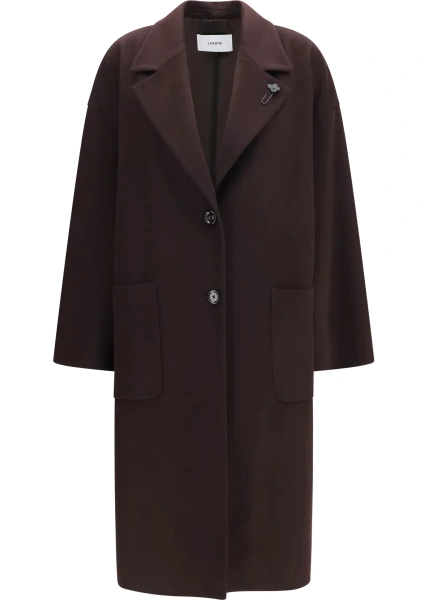 Palton Lardini multicolor din casmir