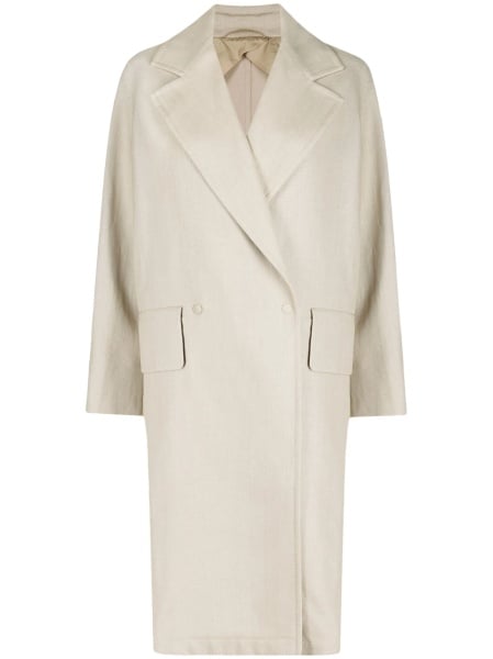 Palton Max Mara neutru din in