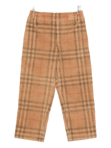 Pantaloni Burberry maro