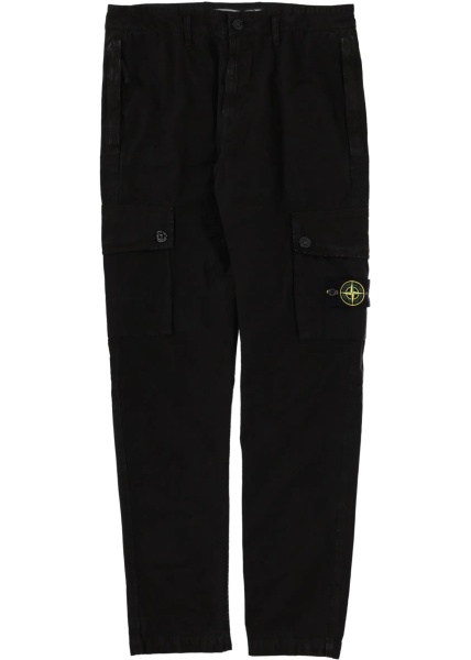 Pantaloni Cargo Pants With Logo Patch