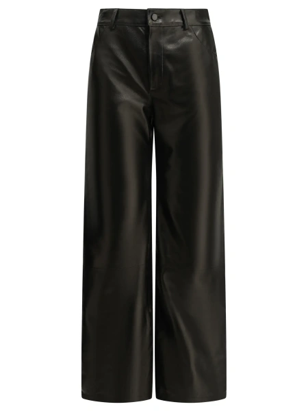 Pantaloni Casual nappa leather pants