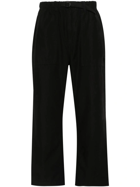 Pantaloni conici Carhartt negri din bumbac