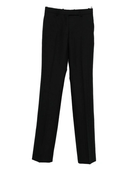 Pantaloni conici Tom Ford negri din lana