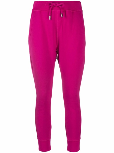 Pantaloni de trening DSQUARED2 roz din bumbac