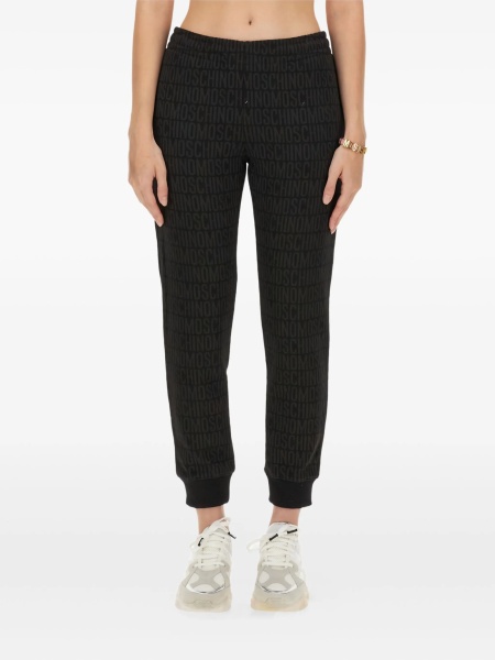 Pantaloni de trening Moschino negri