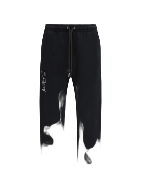 Pantaloni de trening Off-White negri