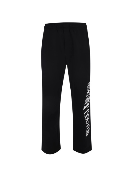 Pantaloni de trening Versace Jeans Couture negri