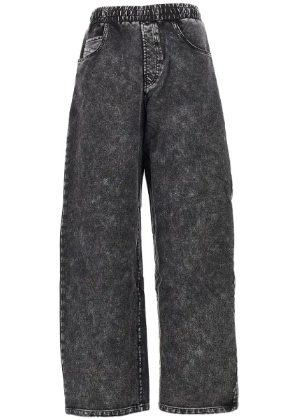 Pantaloni Denim effect Relaxed Fit sweatpants