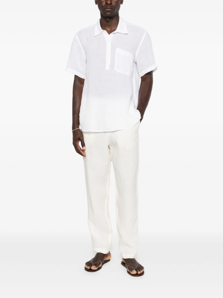 Pantaloni drepti 120% LINO neutri