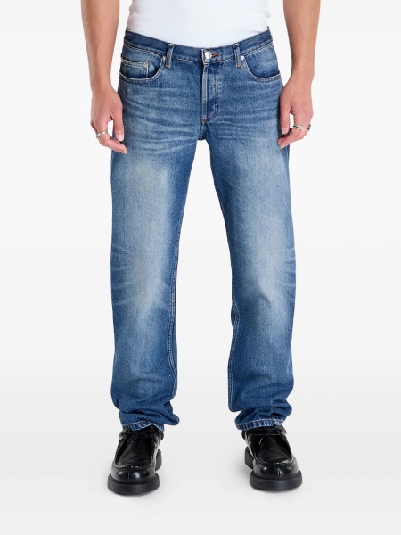 Pantaloni drepti A.P.C. albastri