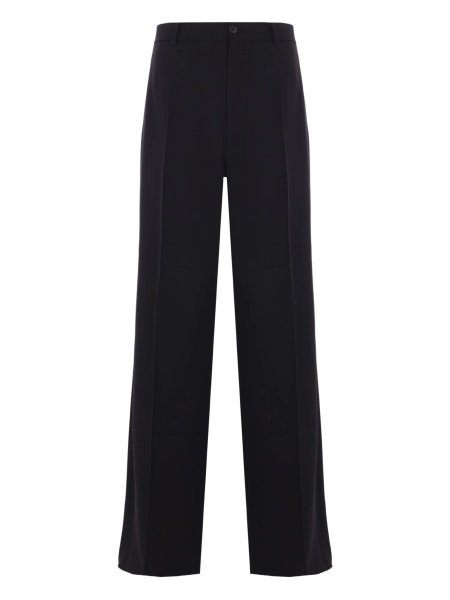Pantaloni drepti Balenciaga negri