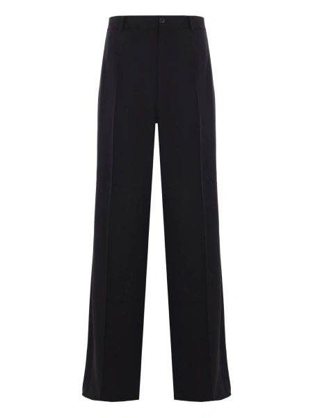 Pantaloni drepti Balenciaga negri
