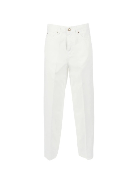 Pantaloni drepti Briglia albi