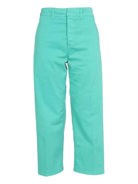 Pantaloni drepti Department Five verzi