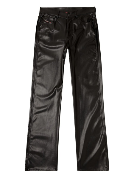 Pantaloni drepti Diesel negri