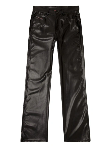 Pantaloni drepti Diesel negri