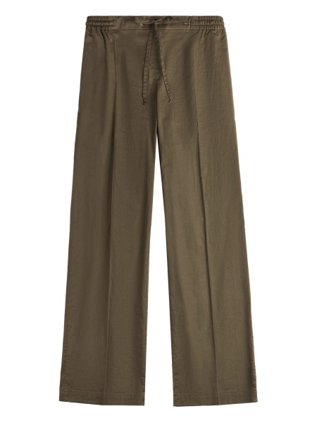 Pantaloni drepti Fay verzi