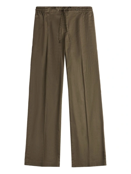 Pantaloni drepti Fay verzi