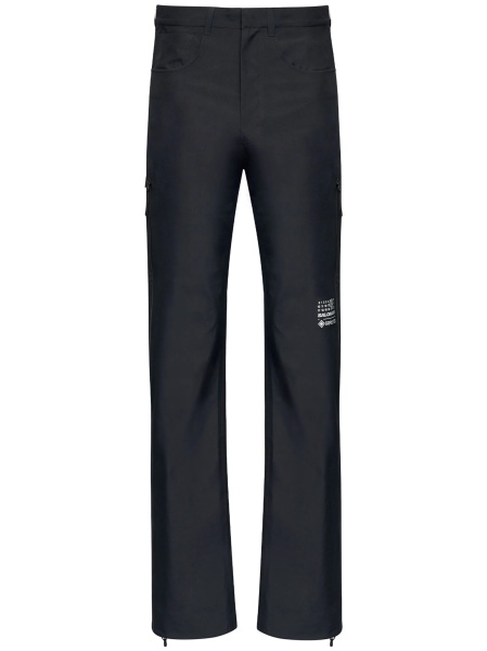 Pantaloni drepti MM6 Maison Margiela negri