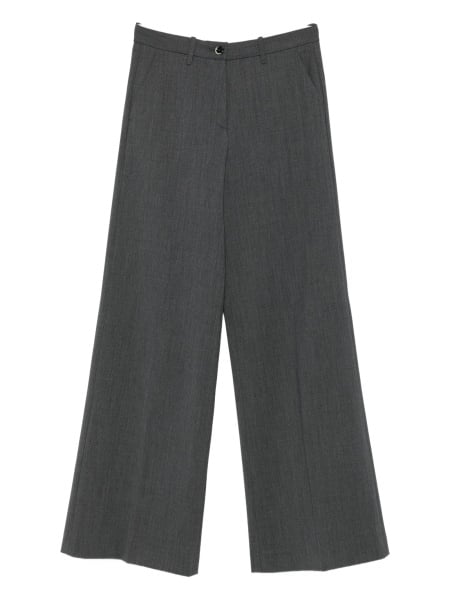 Pantaloni drepti Nine in the morning gri