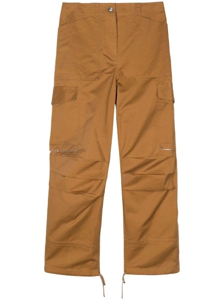 Pantaloni drepti RABANNE maro