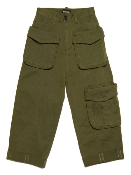 Pantaloni DSQUARED2 verzi