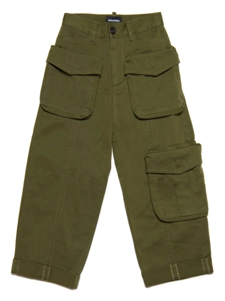 Pantaloni DSQUARED2 verzi