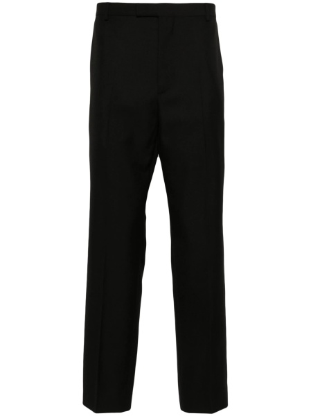 Pantaloni eleganti Gucci negri din lana si polyester